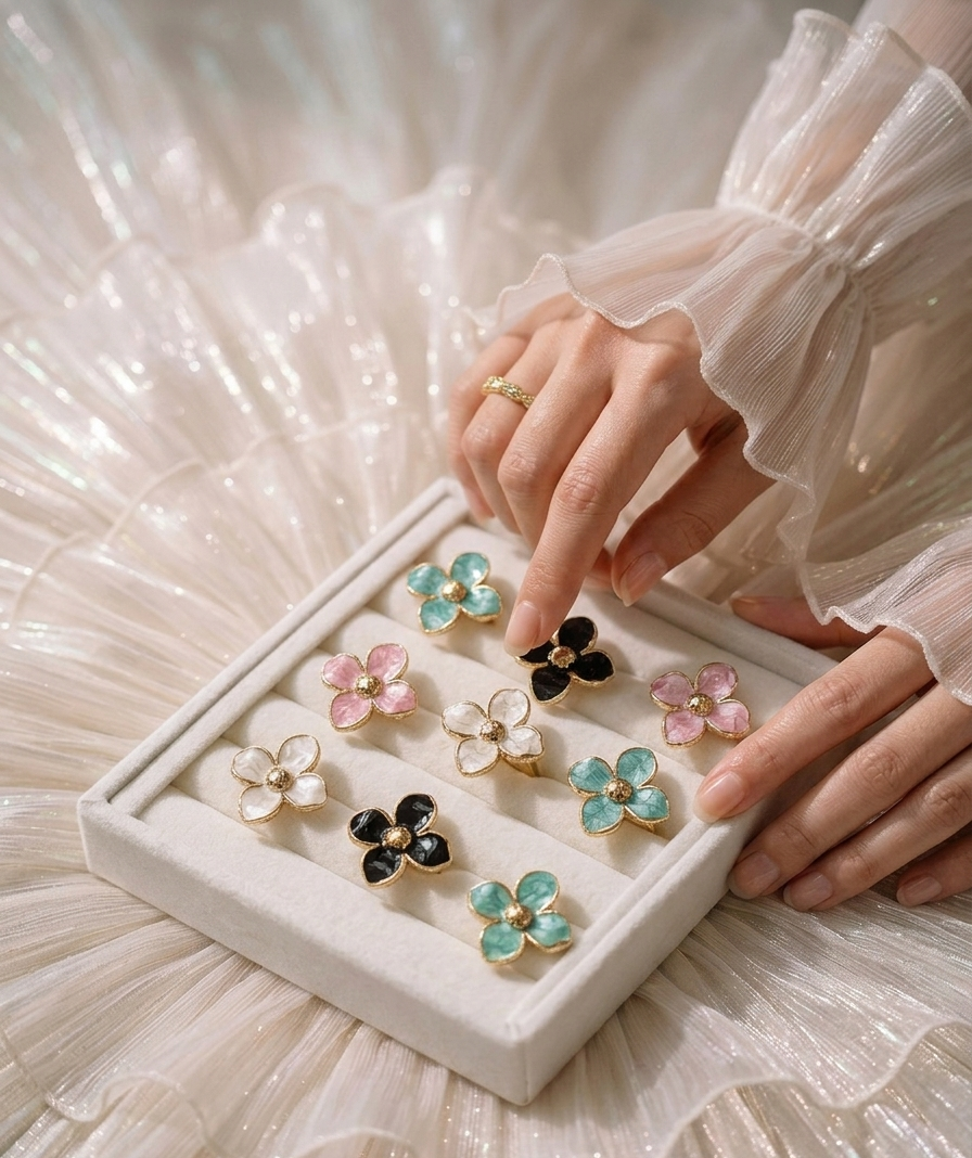 Flower rings