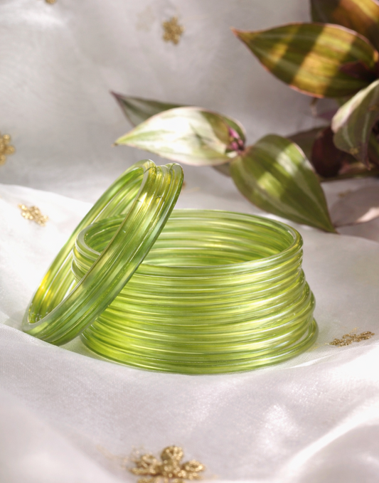 Light Green jelly bangles