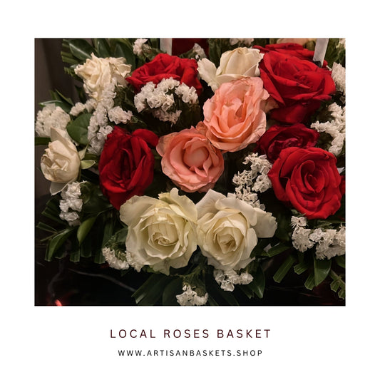 Local roses basket